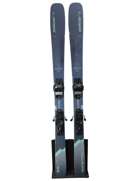 Used Elan Ripstick 88 Skis (Length Not Specified) w/ Tyrolia Attack 11 Bindings