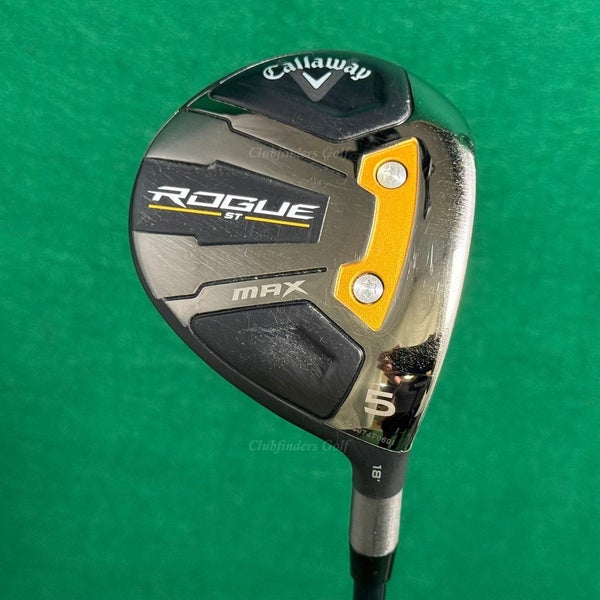 Callaway Rogue ST MAX 18 Fairway Wood 5 Fujikura Ventus Blue 6-S Stiff w/ HC