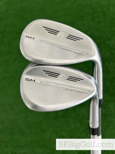 Titleist Vokey SM9 Chrome 2 Wedge Set (54 & 58 Degrees)