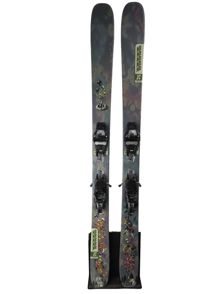 Used K2 Reckoner 102 Skis (184cm) w/ Marker Griffon 13 TCX Bindings