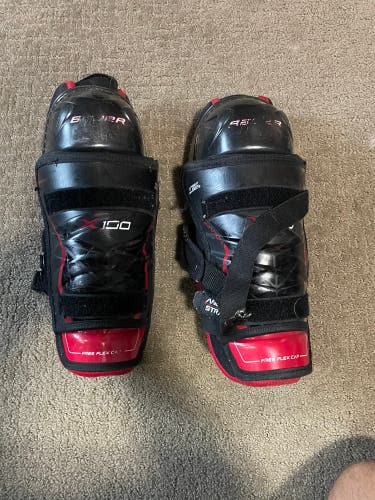 Youth Bauer Vapor X100 11" Shin Pads (Used)