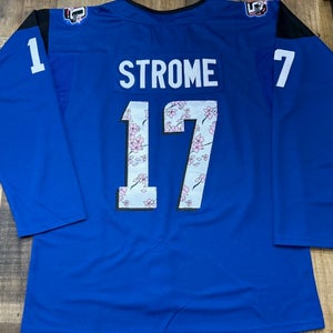 Dylan Strome 2025 Cherry Blossom Jersey (Large)