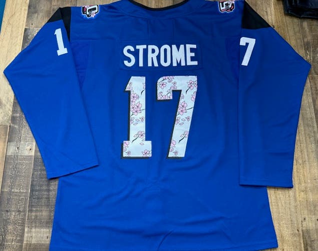 Dylan Strome 2025 Cherry Blossom Jersey (Large)