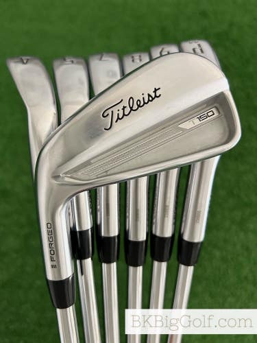 LH Titleist T150 23 Forged Iron Set 4-P / KBS $-Taper 120 Stiff