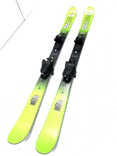 Used K2 JUVY Boys DH Ski/Binding Green 139 cm 11860-S000300262