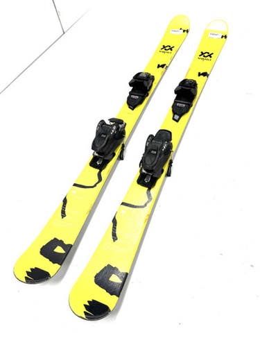 Used Volkl REVOLT JR Boys DH Ski/Binding Yellow 128 cm 11860-S000300253