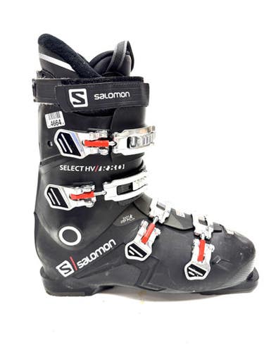 Used Salomon SELECT HV R80 Mens DH Ski Boot Black 305 MP - M12.5 11860-S000300243