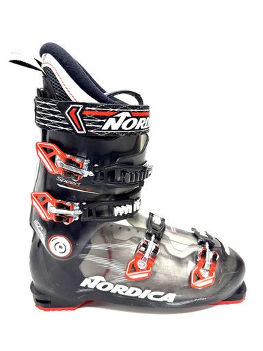 Used Nordica SPEED MACHINE 110R Mens DH Ski Boot Black 305 MP - M12.5 11860-S000300239