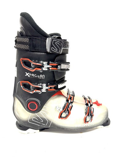 Used Salomon XPRO R80 WIDE Mens DH Ski Boot Black 315 MP - M13.5 11860-S000300235