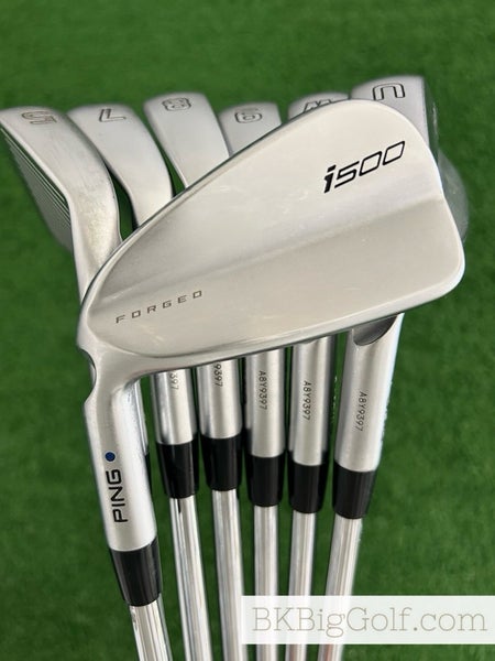 LH Ping i500 Forged Iron Set 5-U / Ping AWT 2.0 Stiff +1/2