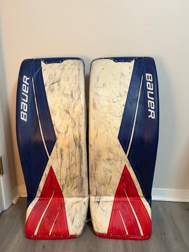 Small 2021 Bauer Ultrasonic Goalie Leg Pads (Used)