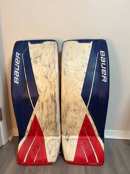 Small 2021 Bauer Ultrasonic Goalie Leg Pads (Used)