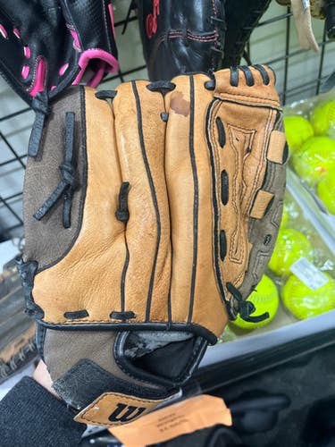 Used Wilson A440 FP BB/SB Glove RH Throw Brown 11" 11337-S000470068