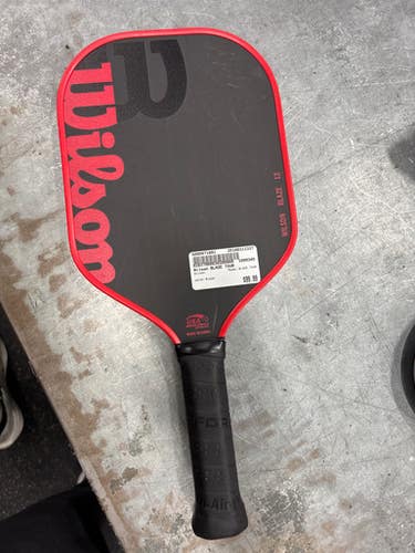 Used Wilson BLAZE TOUR Pickleball Racquet Black 11337-S000471891