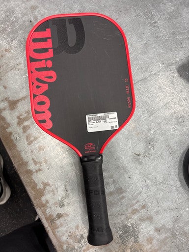Used Wilson BLAZE TOUR Pickleball Racquet Black 11337-S000471891