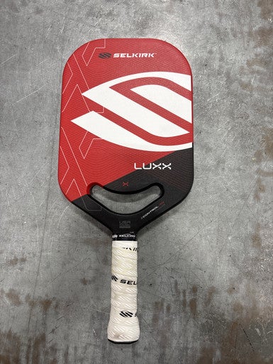 Used Selkirk LUXX Pickleball Racquet Red 11337-S000471887