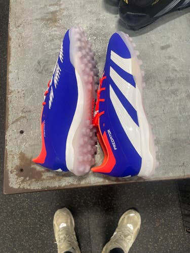 Used Adidas Soccer Indoor Shoes Royal Blue Senior 9 11337-S000471885