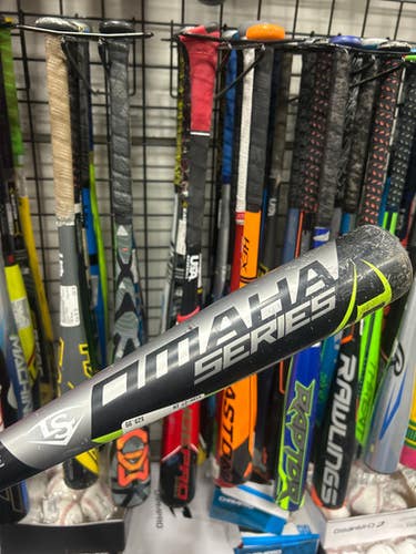Used Louisville Slugger OMAHA BB/SB USA 2 5/8 Bat 27" 11337-S000471868