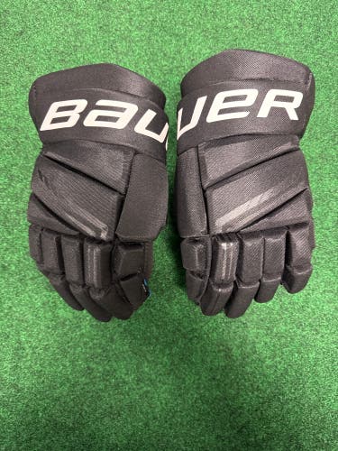 Black Senior Bauer Bauer X Gloves 13" (Used)