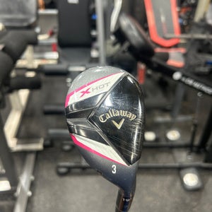 Used Callaway 3H Womens Hybrid Club RH 3 Hybrid 11337-S000472097