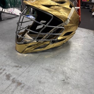 Used Cascade S Lacrosse Helmet Gold One Size 11337-S000471554