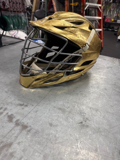 Used Cascade S Lacrosse Helmet Gold One Size 11337-S000471554