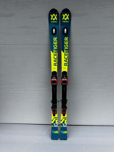 157 cm Volkl Racetiger SL Skis w/ Marker bindings