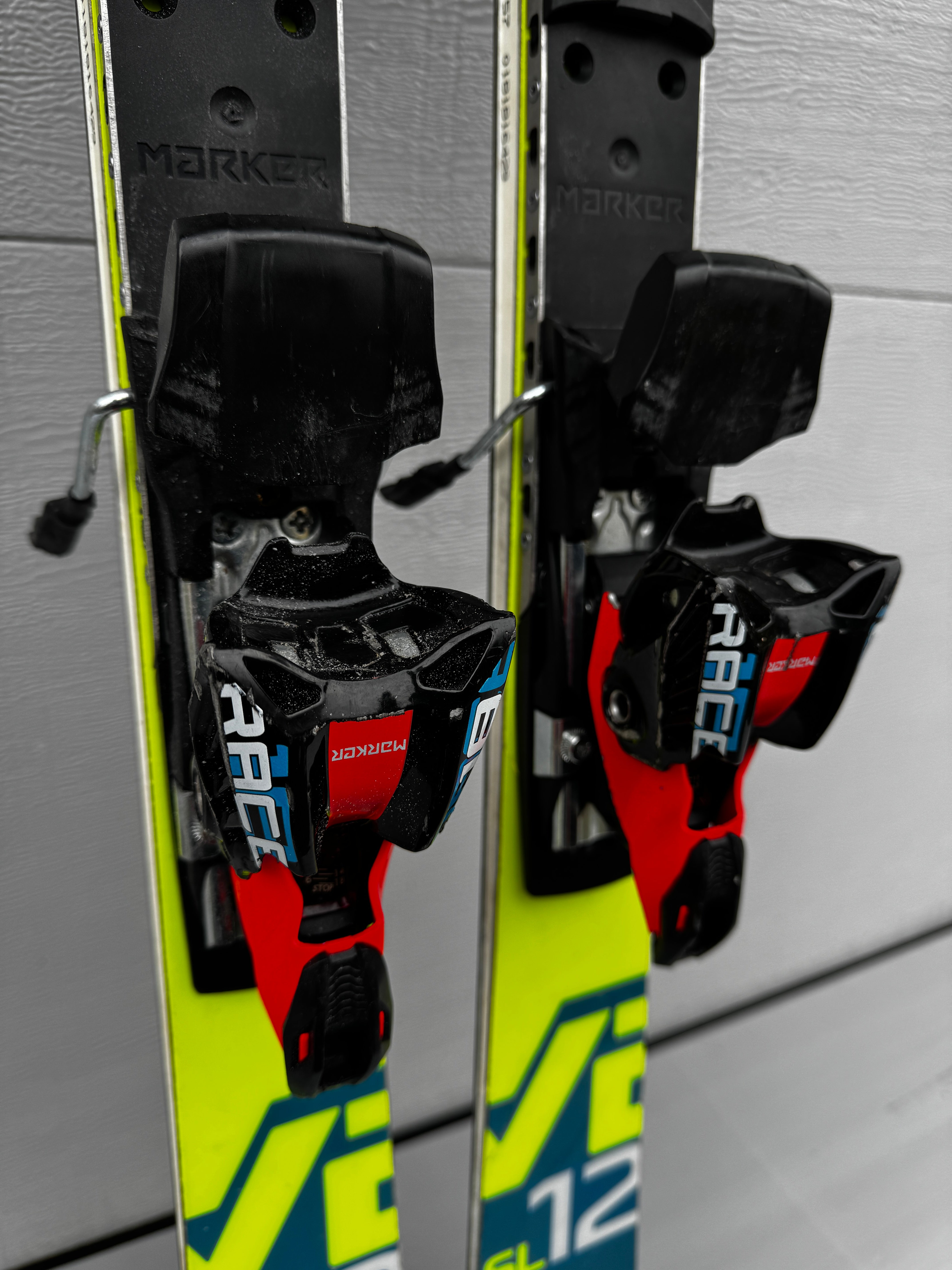 157 cm Volkl Racetiger SL Skis w/ Marker bindings | SidelineSwap