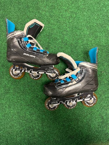 Youth Bauer Prodigy Inline Skates (Regular) Size 13 (Used)