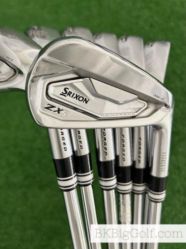Srixon ZX5 Mkii Forged Iron Set 4-P / KBS Tour 120 Stiff