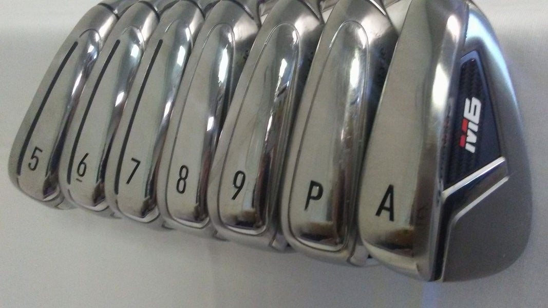 Taylor Made M6 Iron Set 5-PW+AW (Steel KBS Max 85 Regular)
