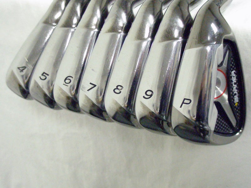 Taylor Made Burner 2009 Irons Set 4-PW (Graphite ReAx Senior) Golf Clubs
