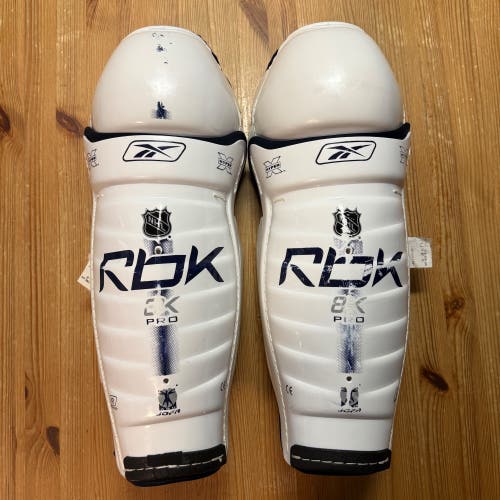 Senior Reebok CCM 8K Pro 15" Shin Pads Pro Stock (Used) JDP