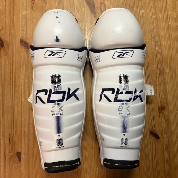 Senior Reebok CCM 8K Pro 15" Shin Pads Pro Stock (Used) JDP