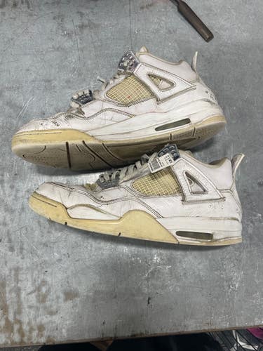 Jordan (Used) Size 13.0 (W 14.0) White Men's Shoes