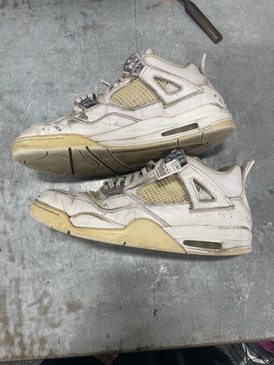 Jordan (Used) Size 13.0 (W 14.0) White Men's Shoes