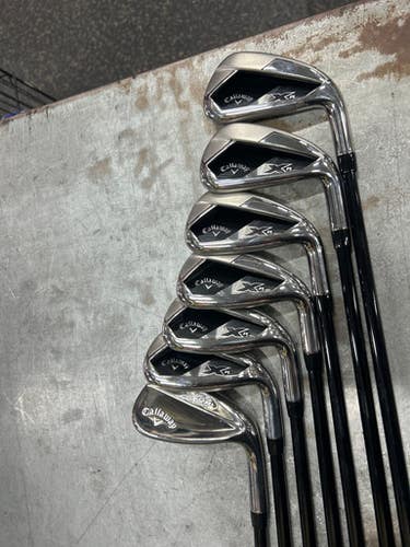 Used Callaway XR 2024 Mens Iron Set RH 6I-SW 11337-S000468223