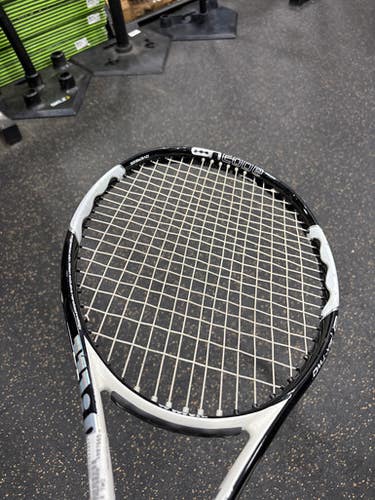 Used Wilson SIX TWO Adult Tennis Racquet Black 4 3/8" 11337-S000468254