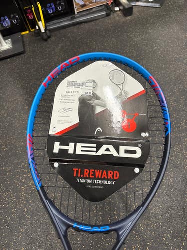Used Head TI REWARD Adult Tennis Racquet None 4 3/8" 11337-S000468379