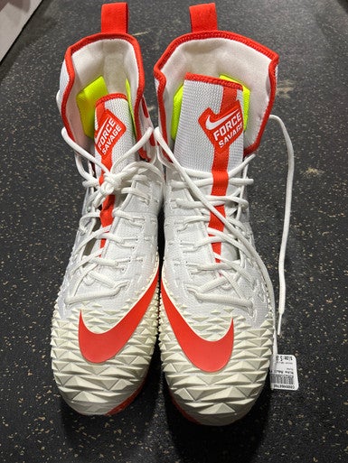 Used Nike Adult FB Cleats White Senior 14 11337-C000468788