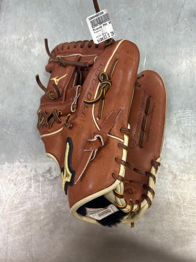 Used Mizuno PRO SELECT BB/SB Glove RH Throw Brown 11 1/2" 11337-S000465399