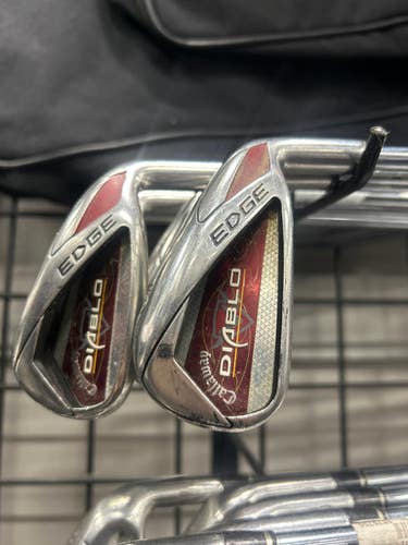 Callaway (Used) Right Handed Men's Regular Flex Steel Shaft Iron Set