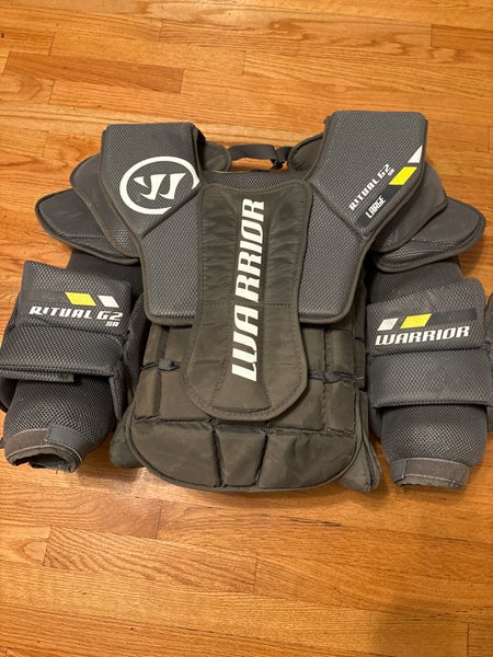 Large Warrior Ritual G2 Goalie Chest Protector (Used)