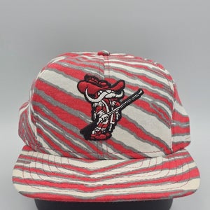 NEW Vintage Rare UNLV Runnin Rebels University NCAA Sports Zubaz Hat Snapback