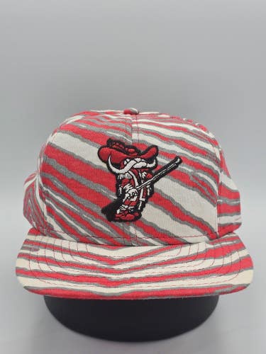 NEW Vintage Rare UNLV Runnin Rebels University NCAA Sports Zubaz Hat Snapback