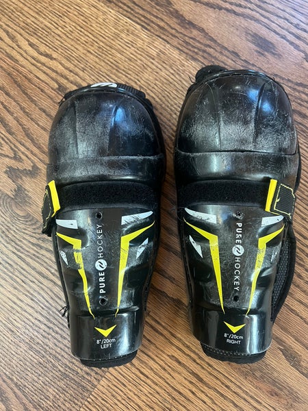 Youth Pure Hockey 8" Shin Pads (Used)