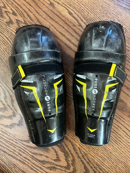 Youth Pure Hockey 9" Shin Pads (Used)