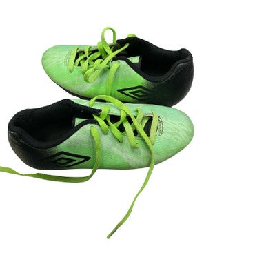 Used Umbro Soccer Cleats Green Youth 12.0 11859-S000026506
