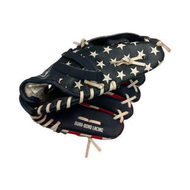Used Franklin BB/SB Glove T-ball White/Red/Navy 9 1/2" 11859-S000025643
