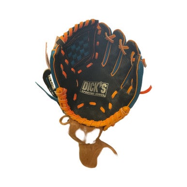 Used DICKS SPORTING GOODS BB/SB Glove T-ball Royal Blue And Orange 9" 11859-S000024881
